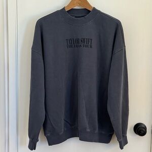 Taylor Swift Eras Tour Blue Crewneck Size Small